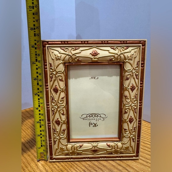 Vintage Gold and Brown Decorative Frame cottage core fraiserbane Tuscan - Picture 3 of 5